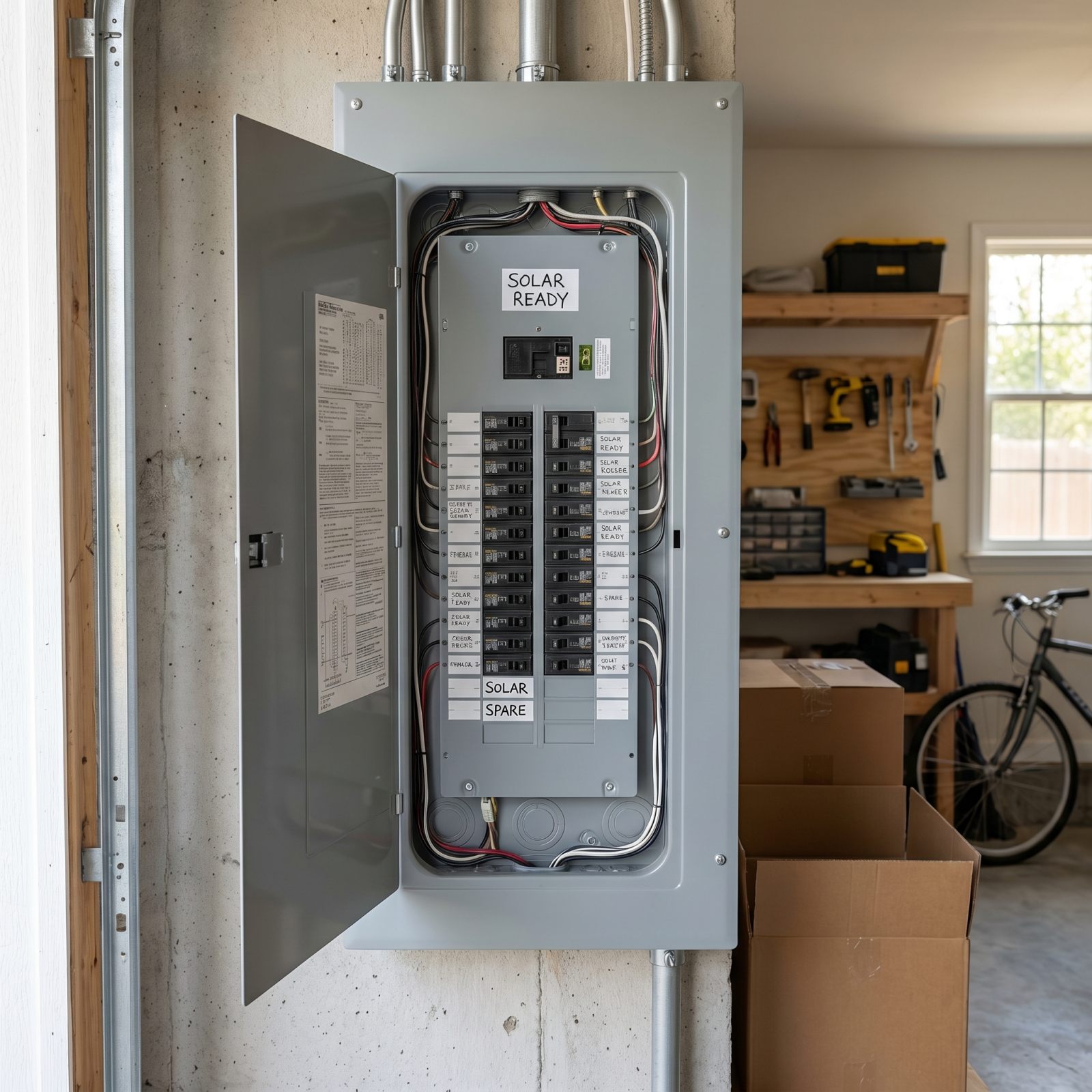 Battery & Solar Integration: solar preparation