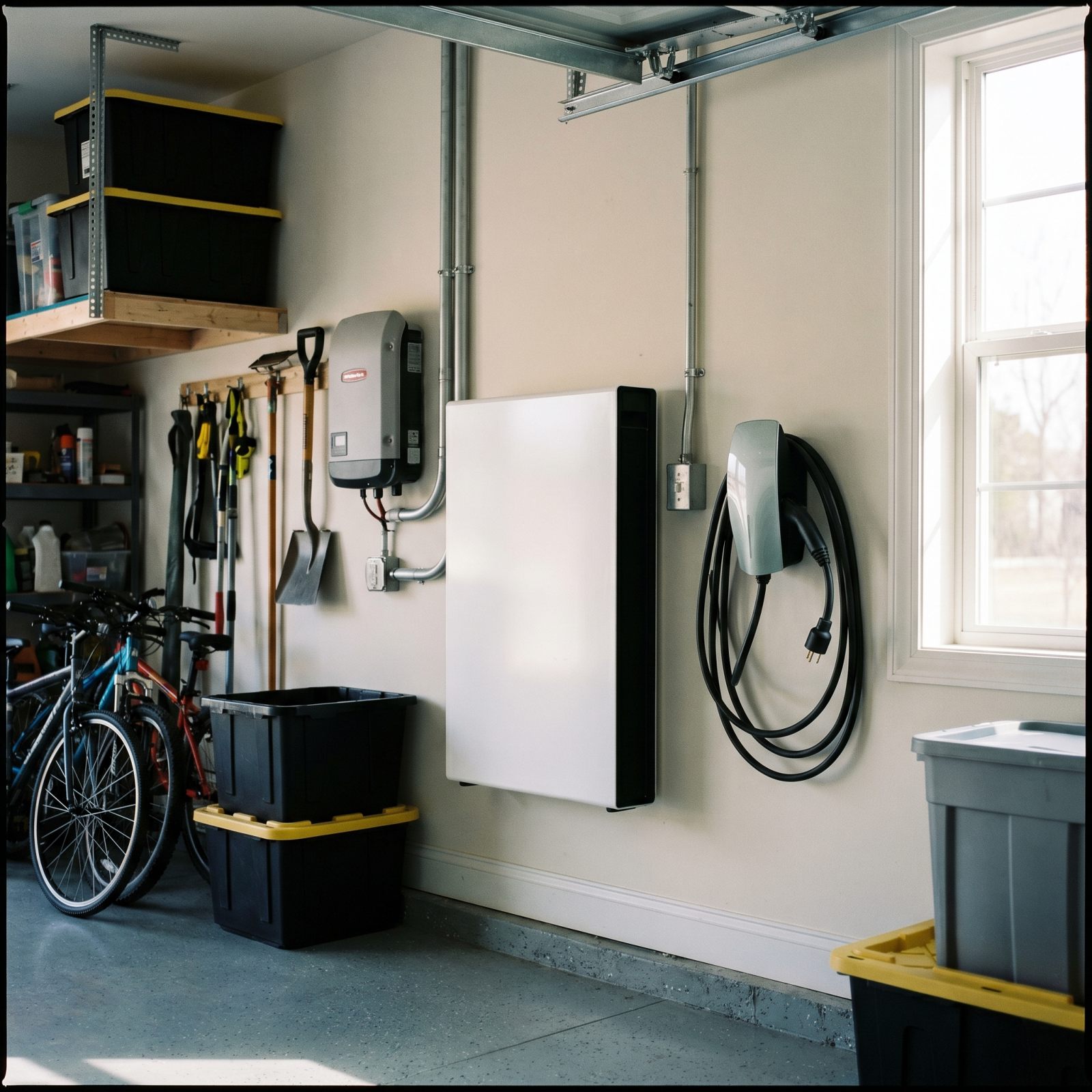 EV Charger Installation: solar & battery sync