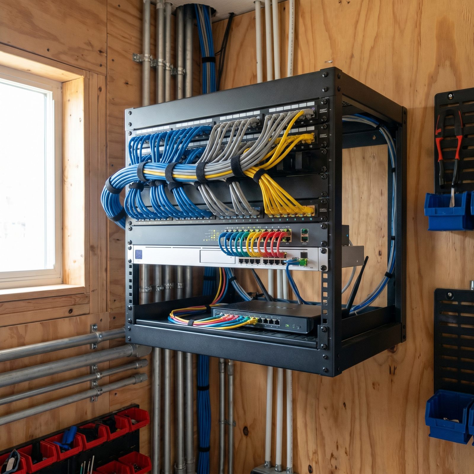 Smart Home Automation: network & low-voltage